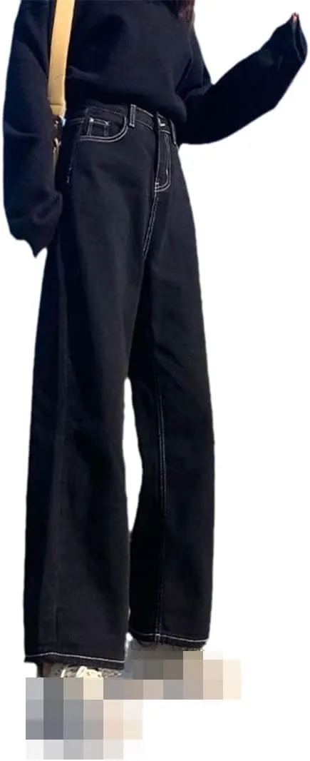 

Женские джинсы All-Match Mopping в винтажном стиле с высокой талией Suwequest