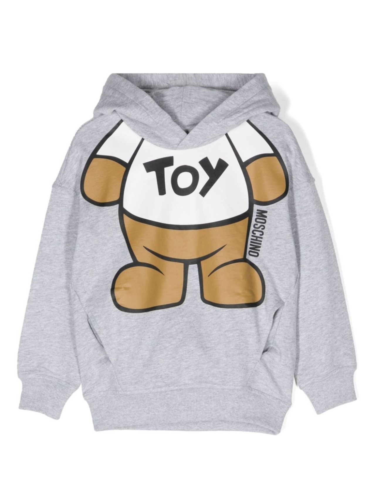 

Moschino Kids худи с принтом Teddy Bear, серый