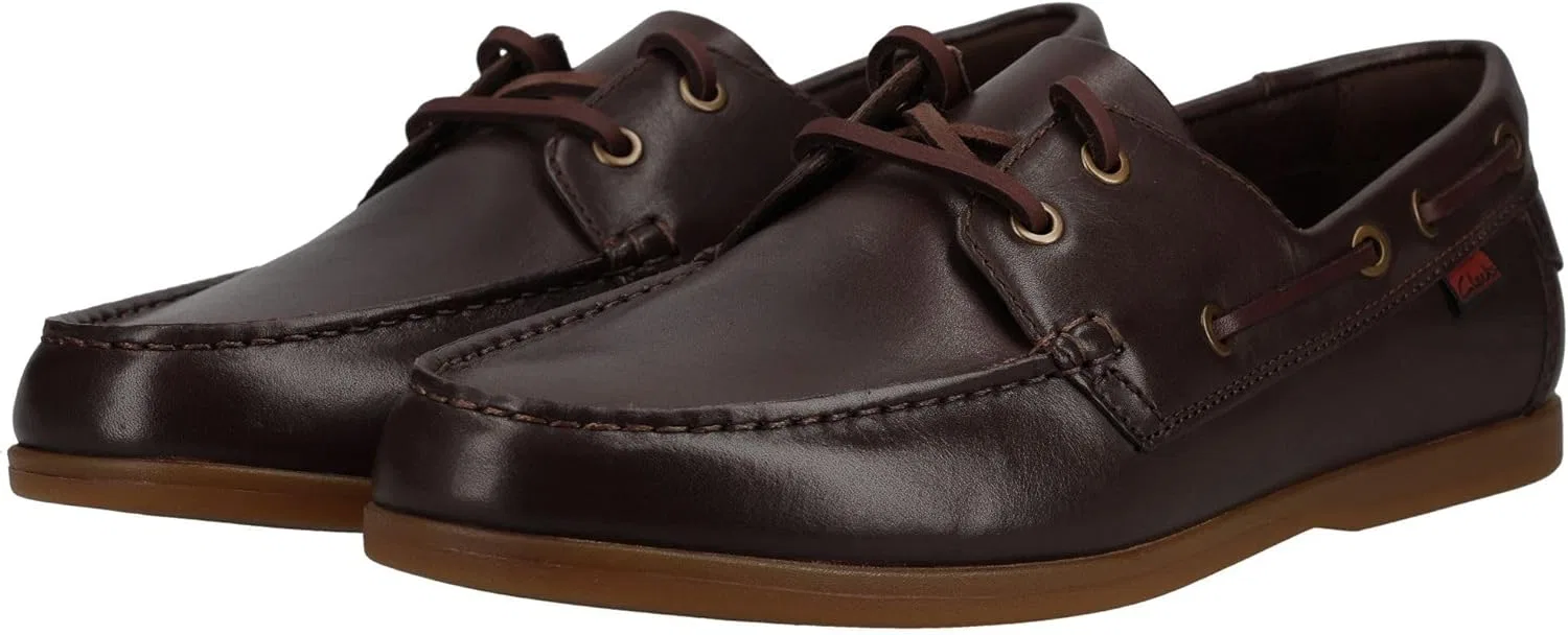 Мужские туфли Clarks Charmouth LaceSHOES, 2-Brown Leather — фото 3
