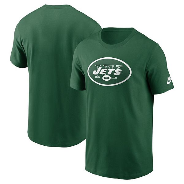 

Мужская футболка new york jets rewind logo essential цвета келли Nike