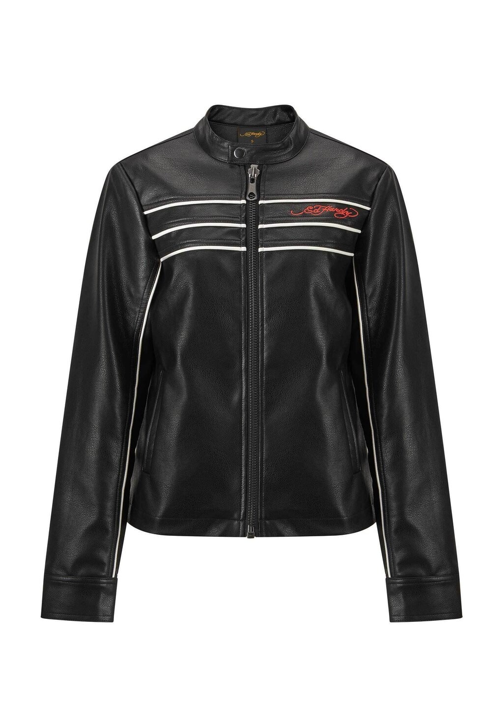 

Куртка из искусственной кожи Ed Hardy, черный