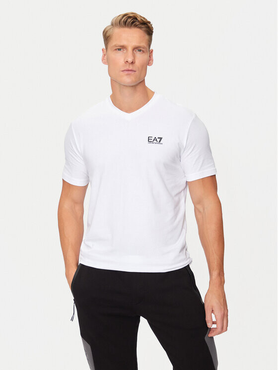 

Футболка стандартного кроя Ea7 Emporio Armani, белый