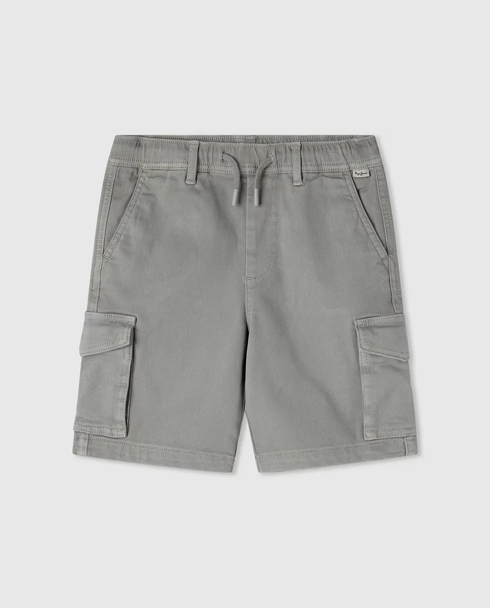 

Junior Gymdigo Cargo шорты для мальчиков Pepe Jeans, светло-серый