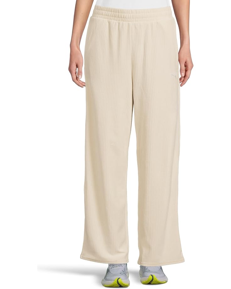 

Женские брюки PUMA Essentials Elevated Velour Ribbed Straight Leg, Alpine Snow
