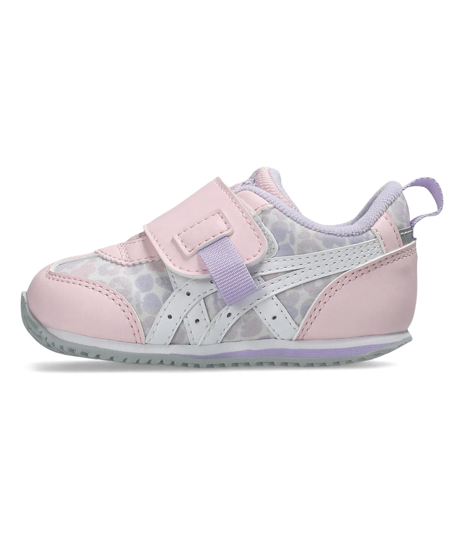 Детские кроссовки SUKUSUKU IDAHO BABY KT-ES G 2 с цветочным принтом белые — фото 2