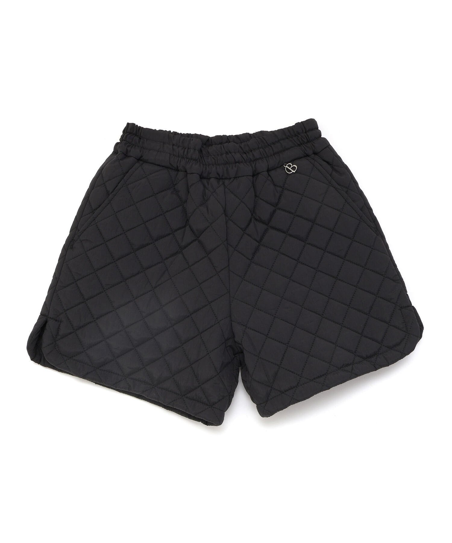 Стеганые шорты из тафты с боковым разрезом (90-150 см) BeBe, Black — фото 4
