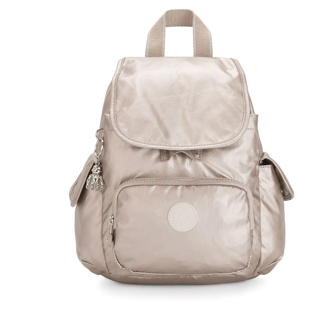 

Рюкзак Kipling City Mini 9L, серебряный