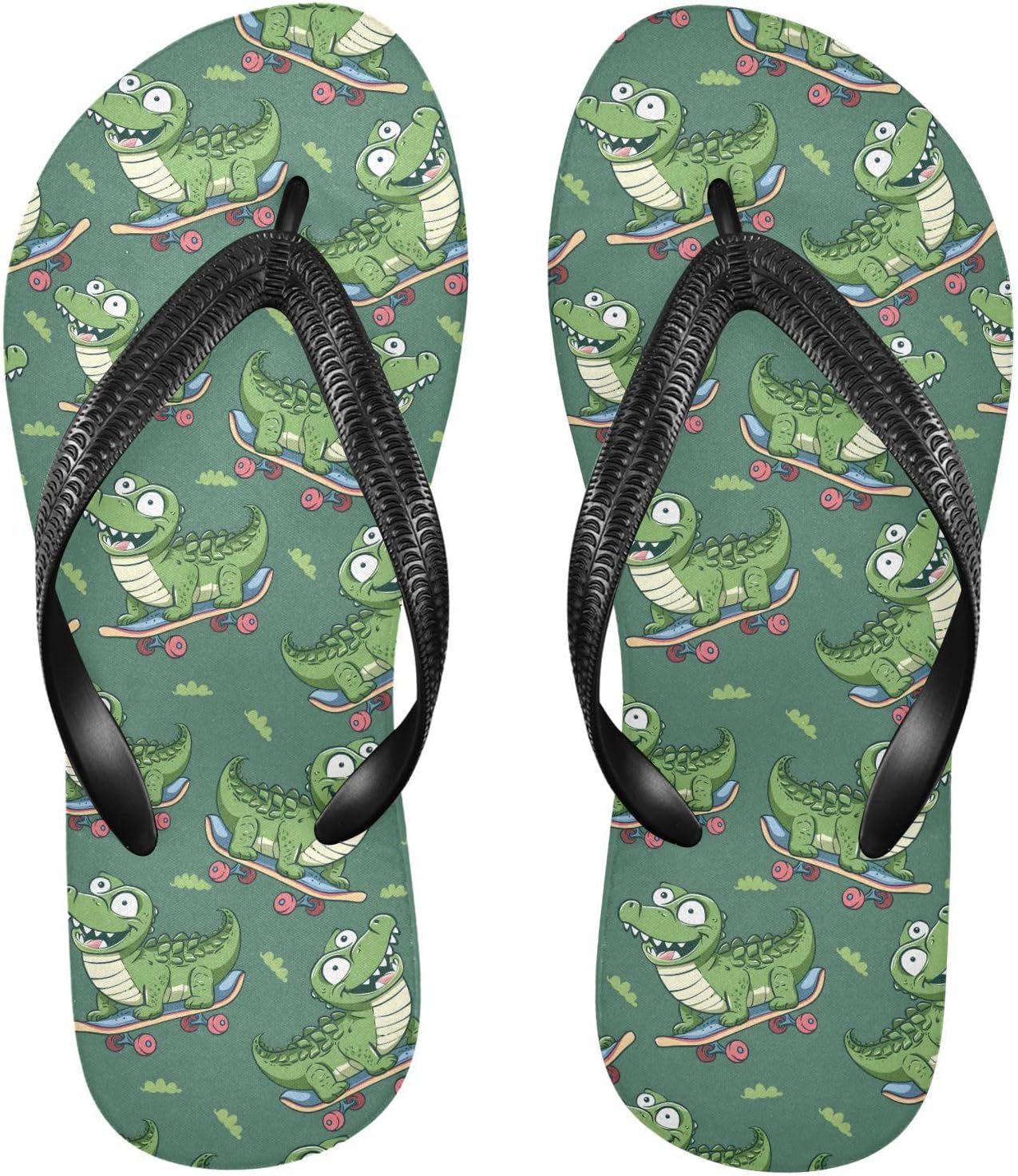 

Шлепанцы MNSRUU для женщин и мужчин, Crocodile A8329