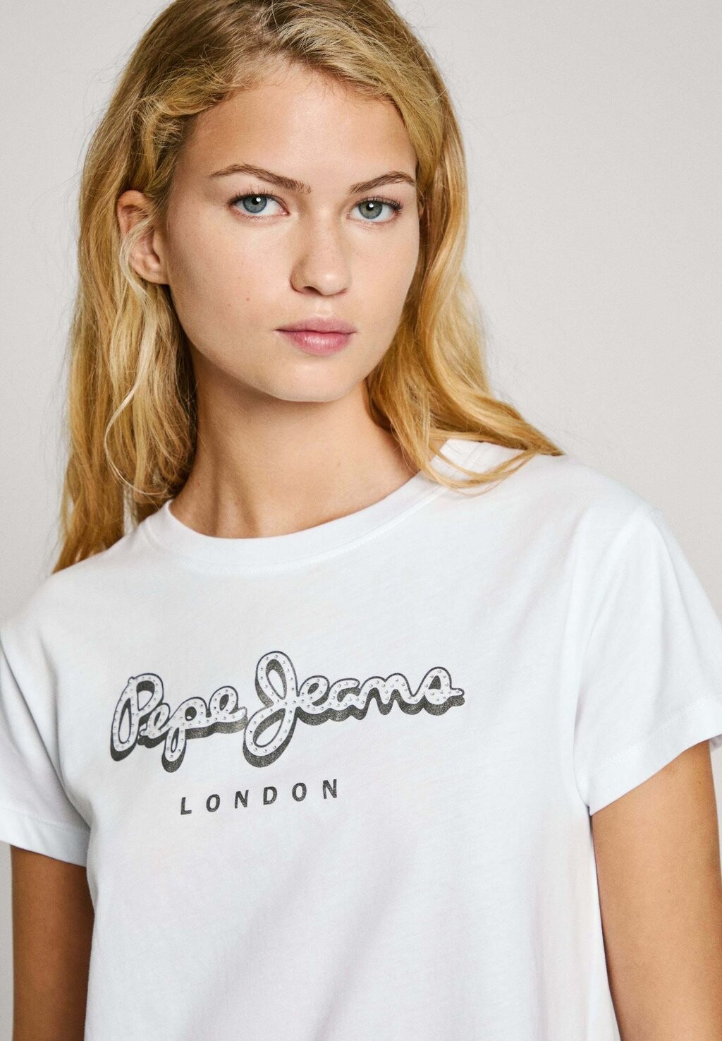 

Футболка с принтом GAIA Pepe Jeans, белый