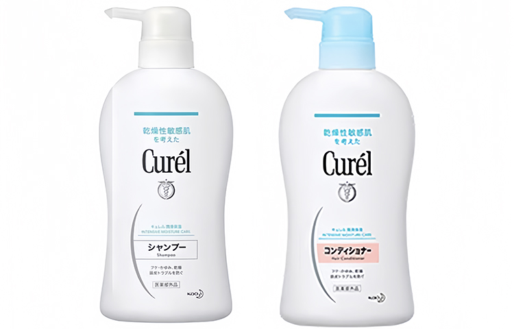 Увлажняющий шампунь Curel Intensive Moisture Care, 420 мл + кондиционер для волос Curel Intensive Moisture Care, 420 мл