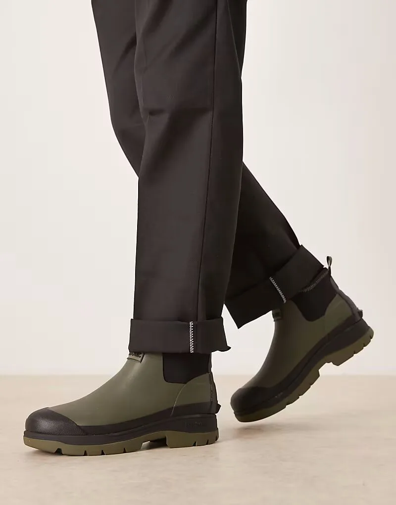 Резиновые сапоги Barbour Ridge цвета "форменная зелень" - MGREEN — фото 4