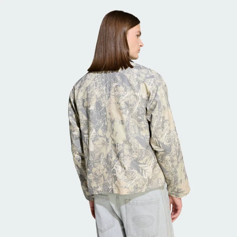 Рабочая куртка Adidas Originals из парусины, цвет Beige — фото 3