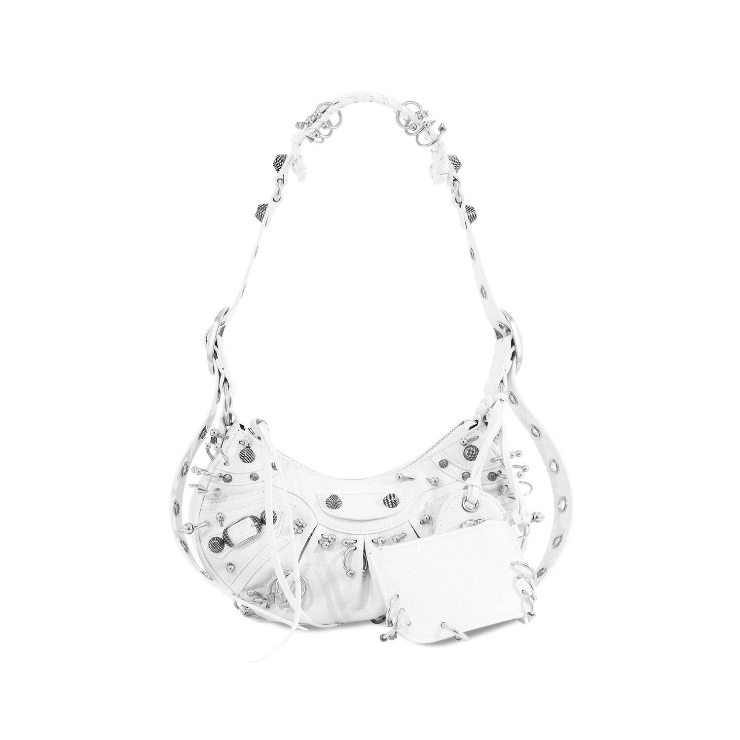 

Сумка через плечо Balenciaga Xs Le Cagole Optic White, Белый, Сумка через плечо Balenciaga Xs Le Cagole Optic White