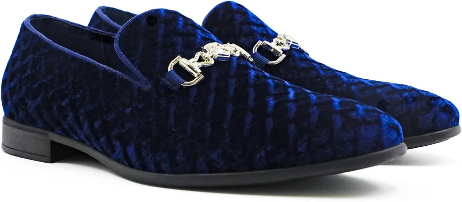 Лоферы на каждый день, Velvet, Blue Cenprmon