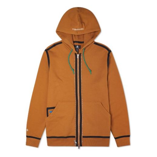 

Куртка Converse UTILITY FULL ZIP Hoodie Asia Sizing 'Dark Soba Brown'