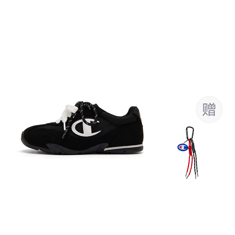 

Champion Kids Винтажные гоночные кроссовки для детей, обувь для скейтбординга Champion Black Kids