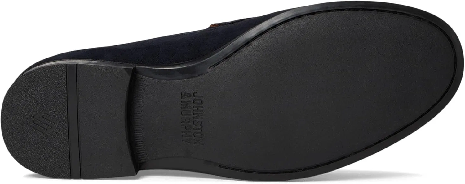 Лоферы Harrison Johnston & Murphy, Navy Suede — фото 4