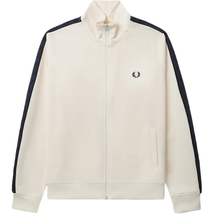 

FRED PERRY Куртка с контрастной отделкой, White IVX