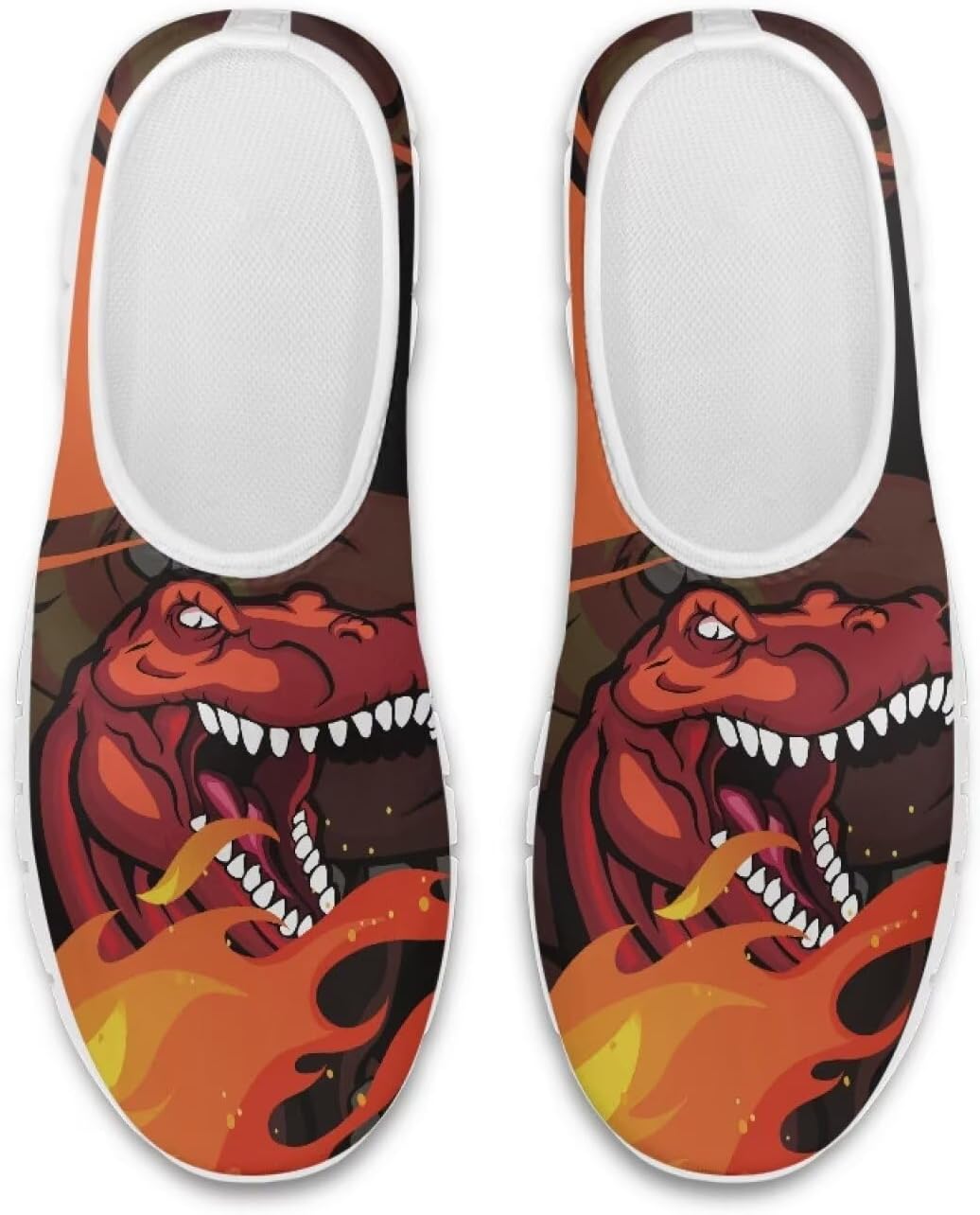 

Ocxbuir Мужские слипоны для ходьбы, повседневные легкие кроссовки, эластичные, противоскользящие, для тренировок и фитнеса, размер 5-14, белая подошва