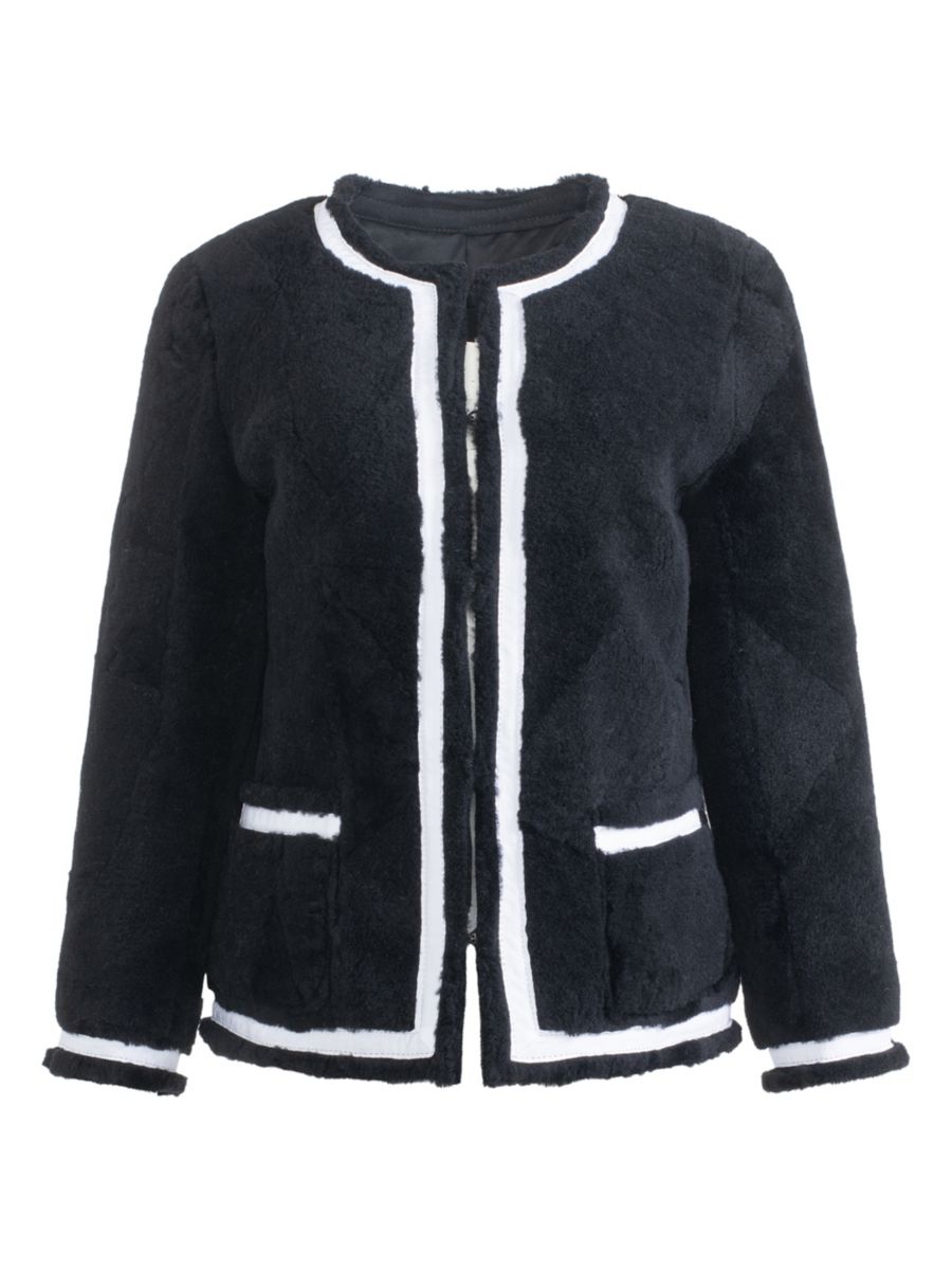 

Пуховик Made For Generations из овчины WOLFIE FURS, черный