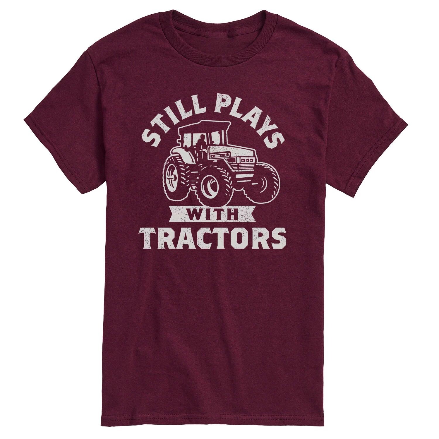 

Мужская футболка с рисунком Still Plays with Tractors Licensed Character