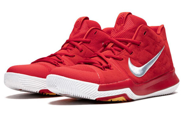 Кроссовки kyrie 3 Nike, красный — фото 2