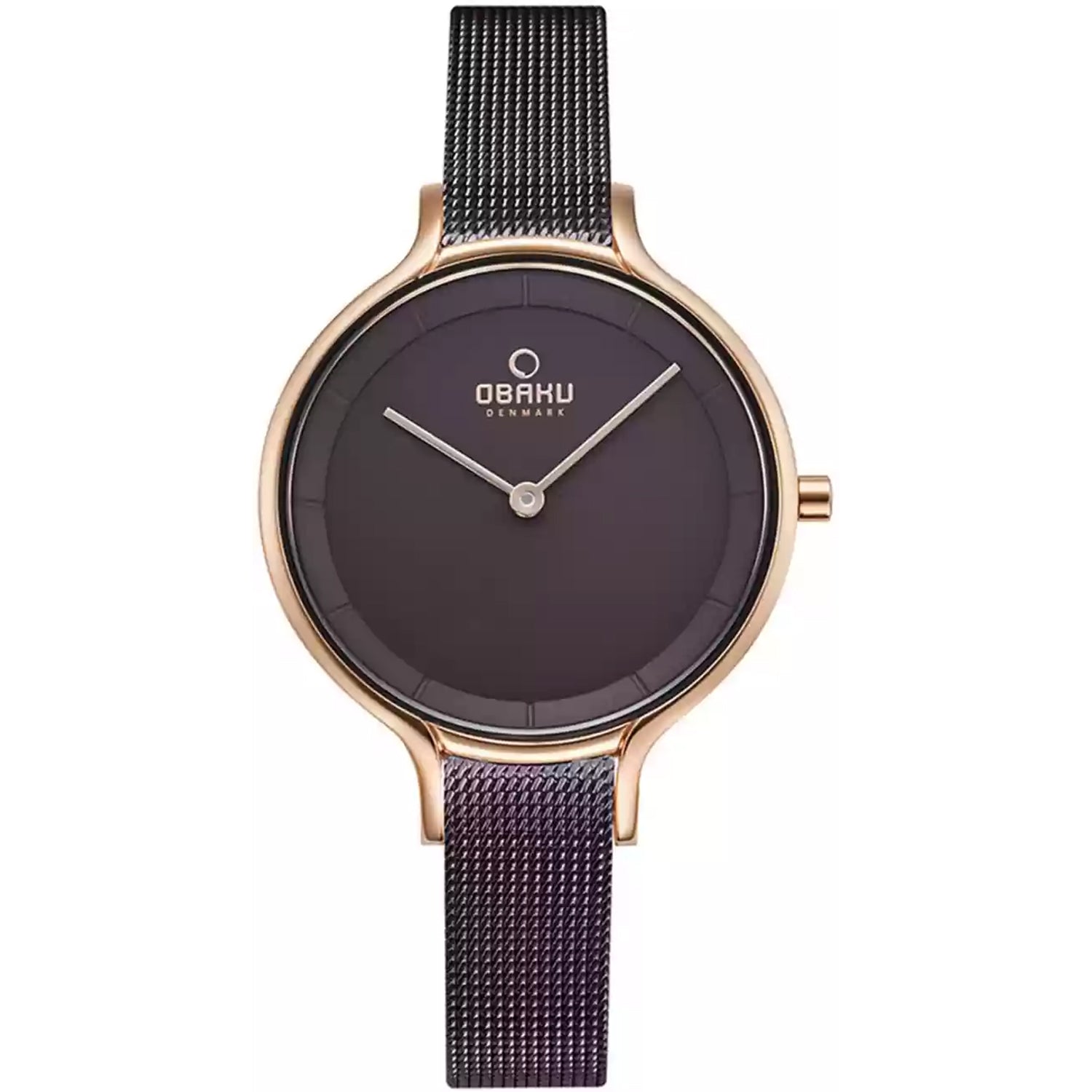 

Женские часы Obaku с серебристым циферблатом из орехового дерева, серебряный