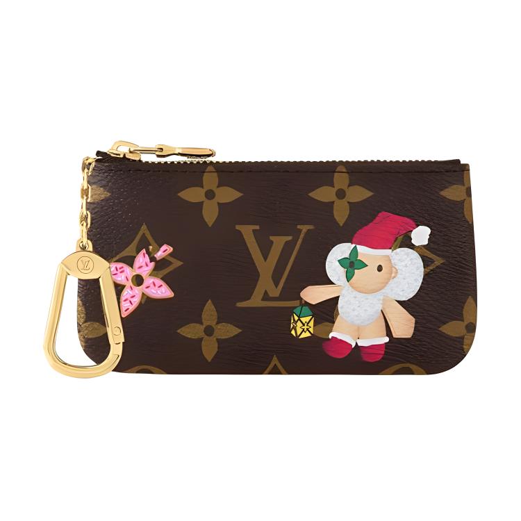 

LOUIS VUITTON Ключница Монограмм Конфетно-красная