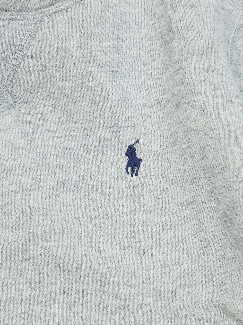 Худи с логотипом Polo Ralph Lauren Kids, серый — фото 3