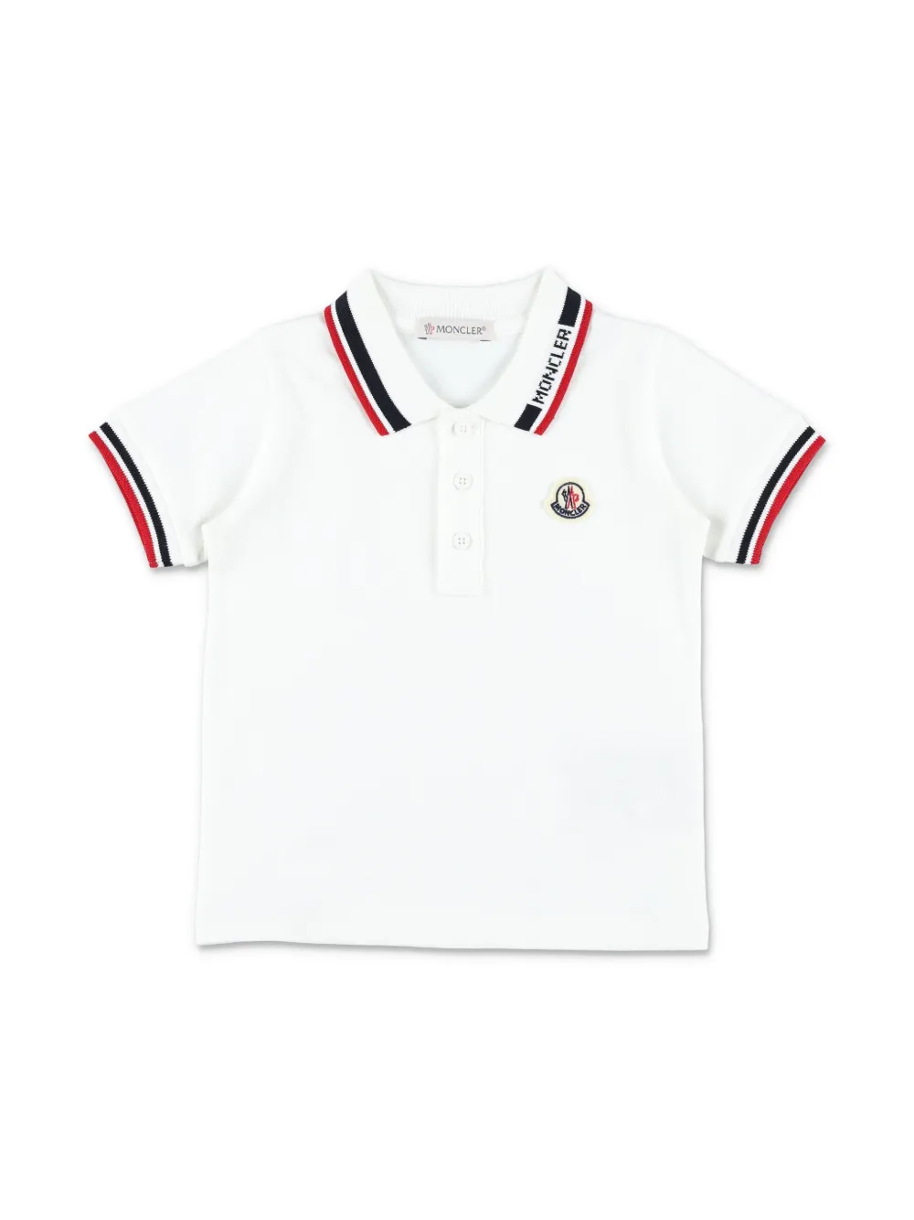 Комплект из топа и шортов Moncler Enfant, белый — фото 2