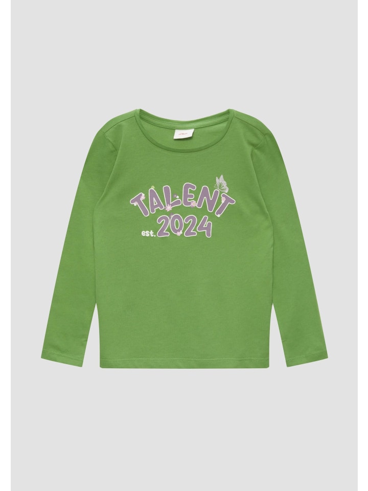 

Футболка цвета 7450_бамбук зеленый s.Oliver