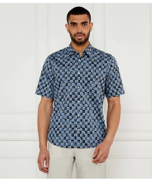 

Рубашка Раш_2_м Regular fit Boss Orange, синий