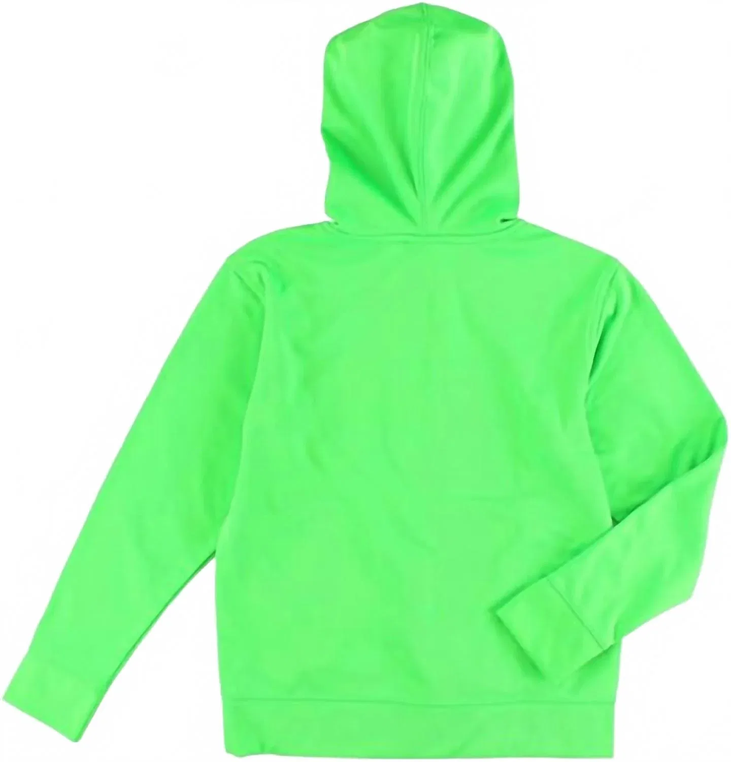 The North Face Детская толстовка с капюшоном и логотипом Surgent, цвет «криптоновый зеленый» — фото 2