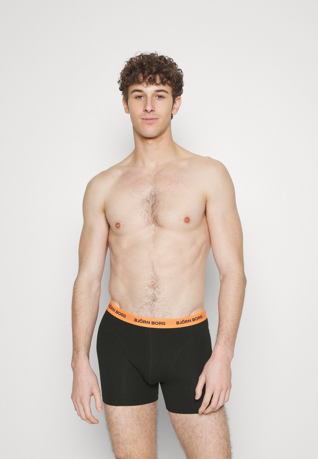 

Брюки ПАКЕТ STRETCH BOXER 7 Björn Borg, черный/оранжевый