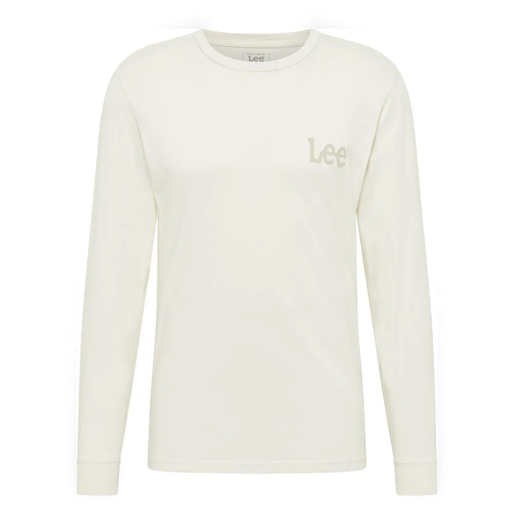 

Футболка Lee Wobbly Logo long sleeve, бежевый