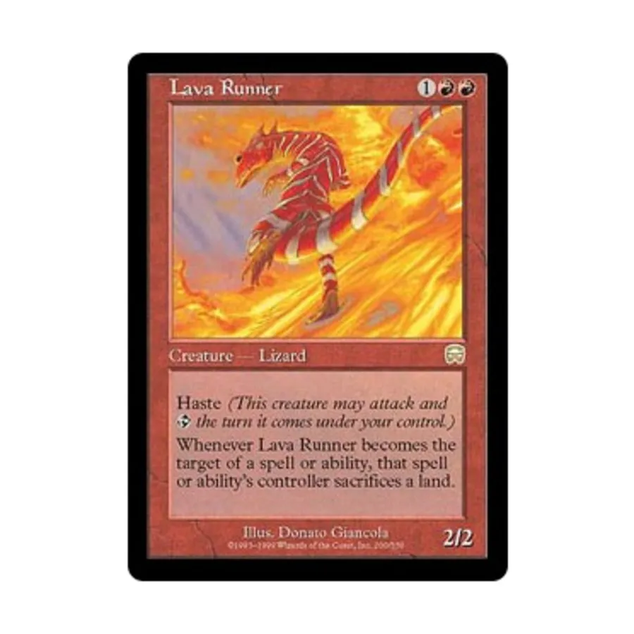 

CCG Бегущий по лаве (клавиша R), MTG - Mercadian Masques