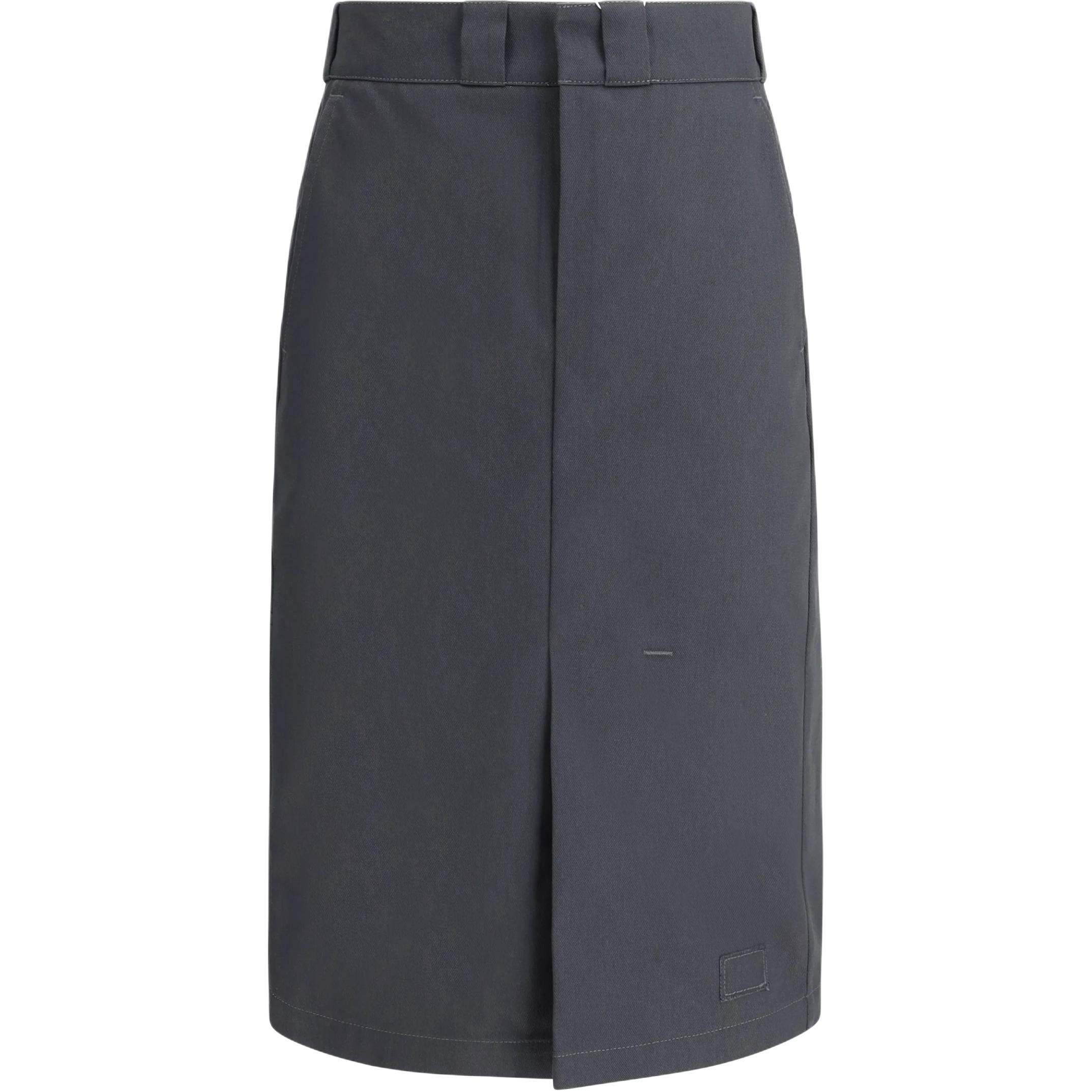 

Скейтерская чино миди-юбка Maison Margiela, серый