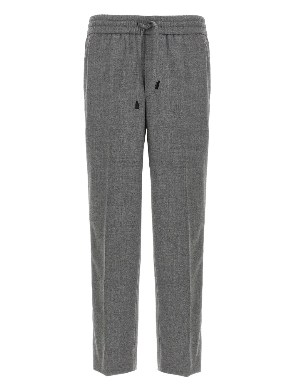 

Шерстяные брюки с кулиской Brioni, серый