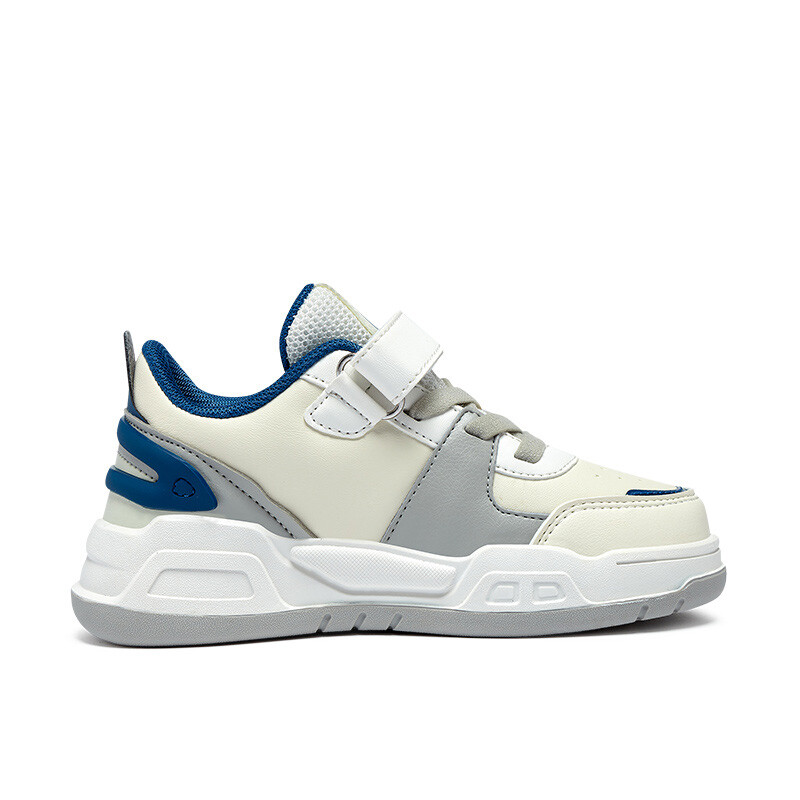 Кроссовки BIG WASP Kids Skateboarding Shoes Kids Low-top, белый/желтый — фото 2