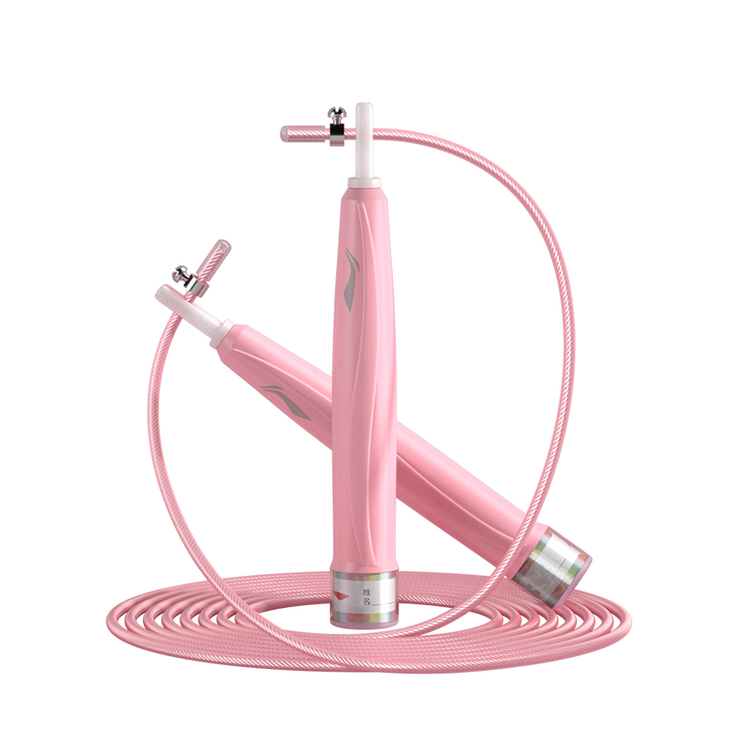 

Материал ручек скакалка: PP, PC Материал троса: PU, стальной трос Для учащихся, 3 м LINING, розовый