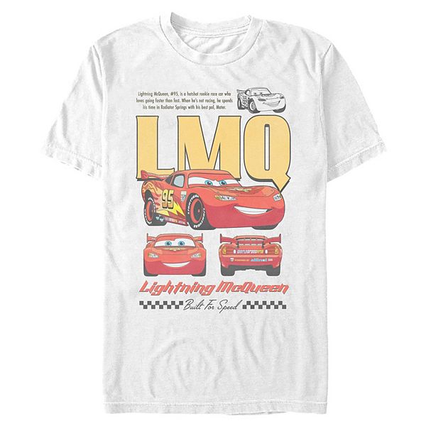 

Мужская футболка с принтом Lightning McQueen Disney