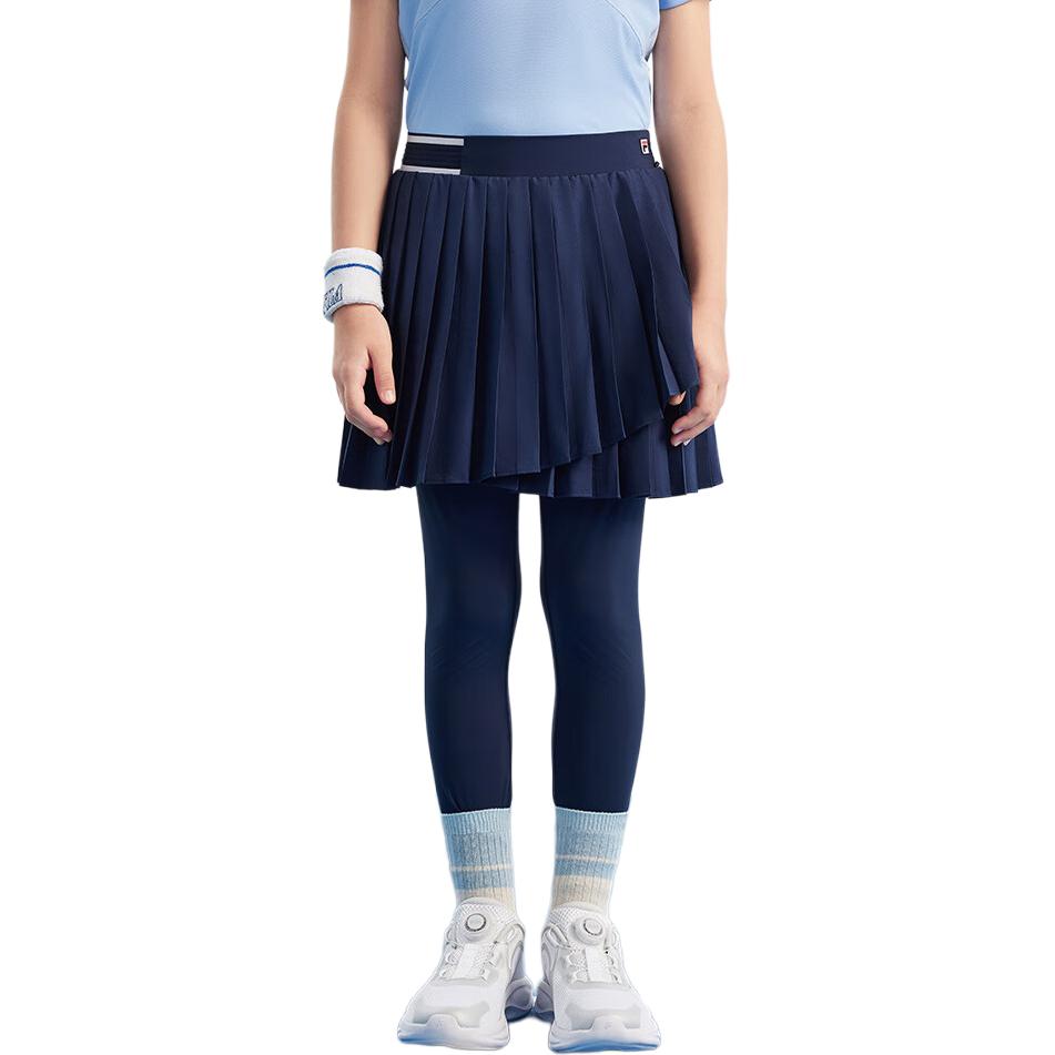 FILA KIDS Спортивные трикотажные брюки serene blue для подростков — фото 3