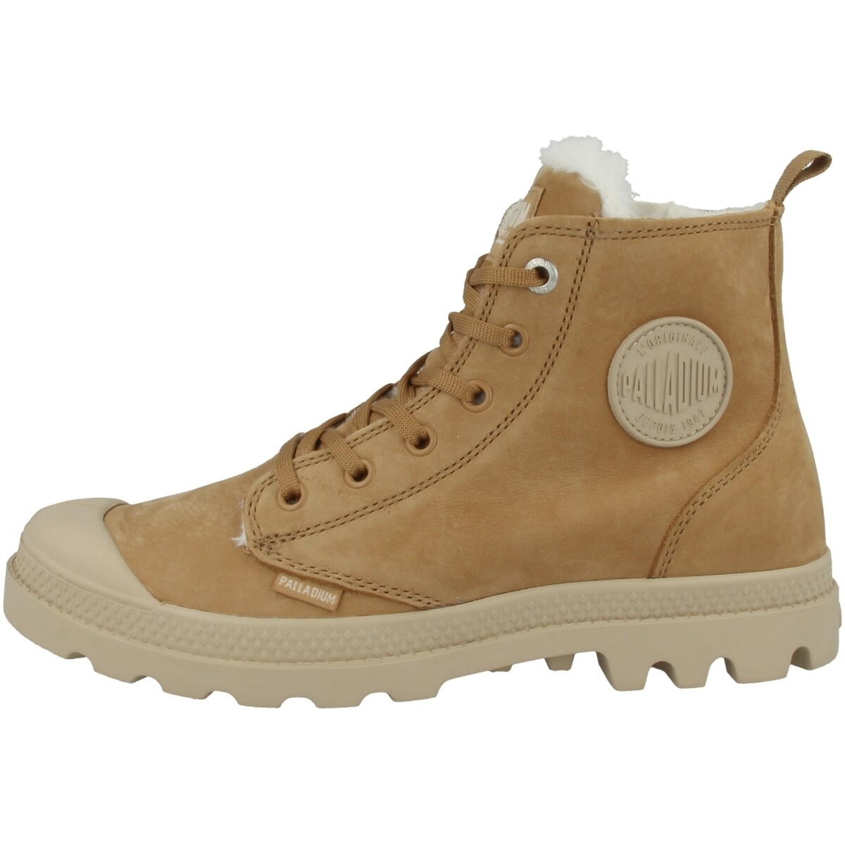 Ботинки Palladium Schnür Pampa Hi Zip Wool, коричневый