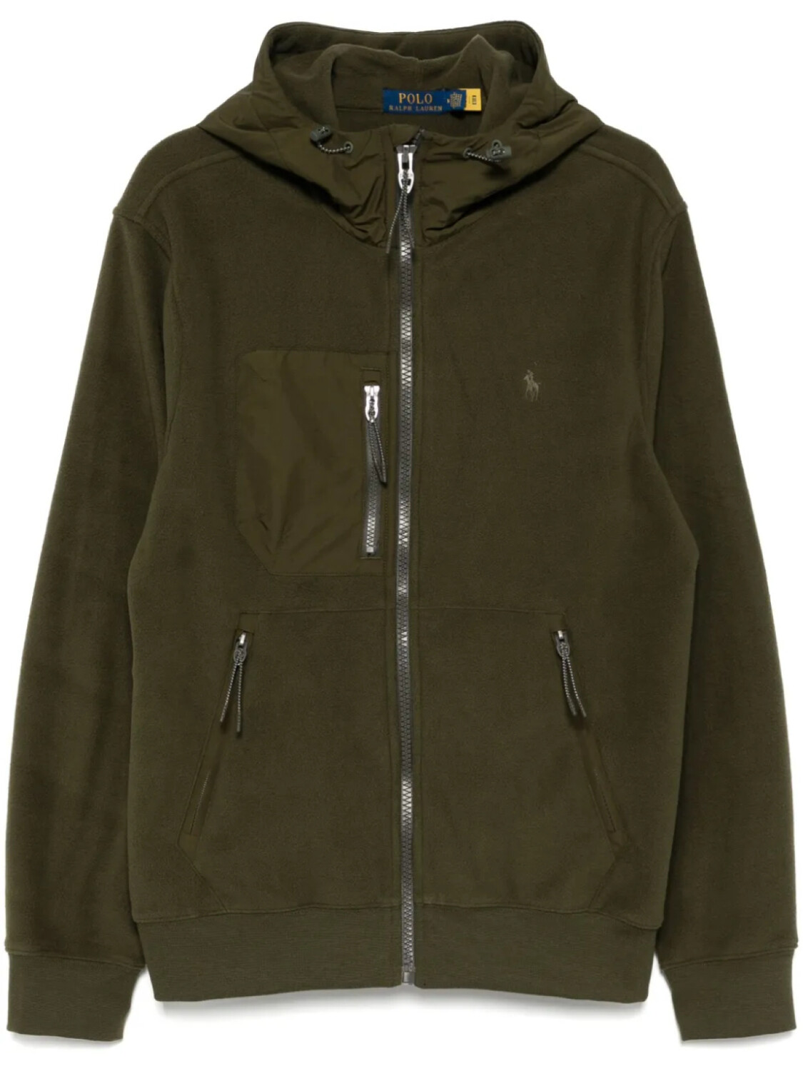 

Polo Ralph Lauren флисовая куртка на молнии, зеленый