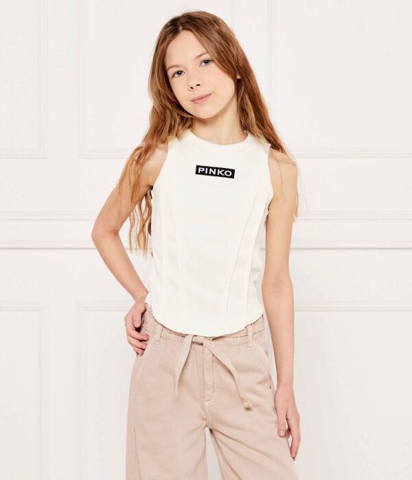 

Футболки Slim fit Pinko Up, экрю