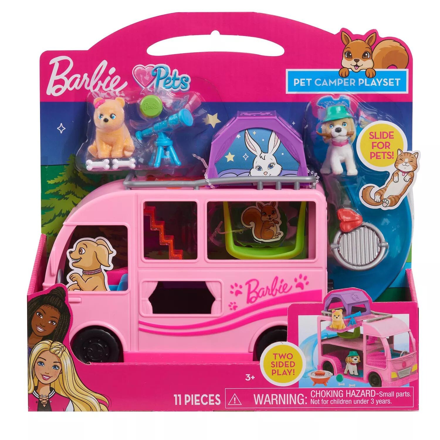 Набор транспортных средств и аксессуаров Just Play Barbie Pet Camper Just Play — фото 4