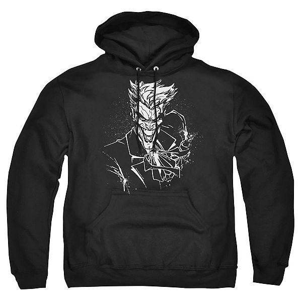 

Толстовка с капюшоном Batman Joker Splatter Smile Licensed Character, Коричневый, Толстовка с капюшоном Batman Joker Splatter Smile Licensed Character