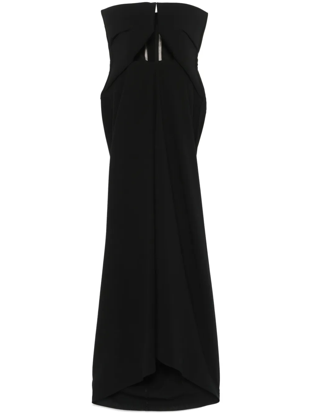 

Платье макси Amphora Rick Owens, черный