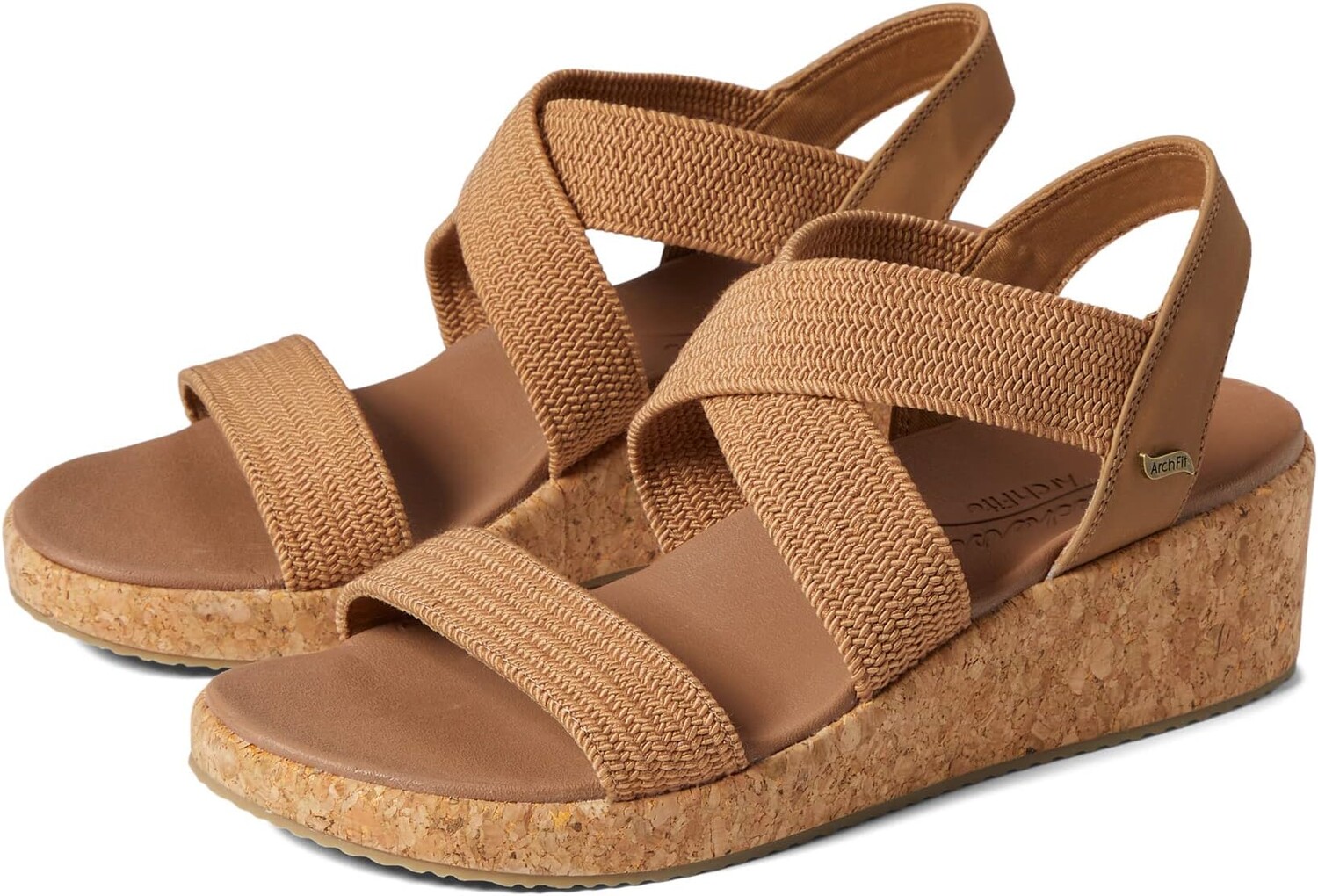 

Сандалии SKECHERS Arch Fit Beverlee - Love Stays, цвет Tan