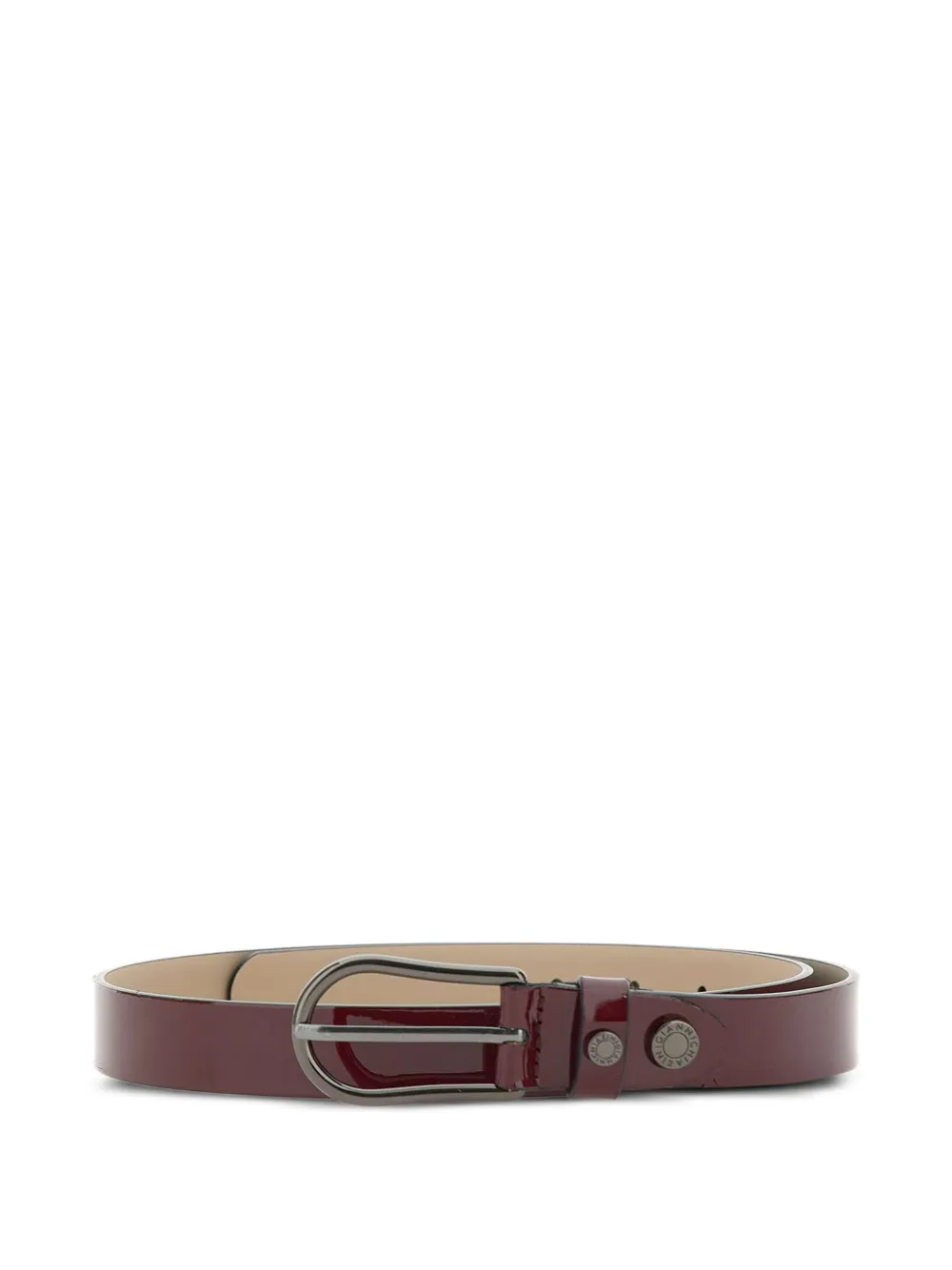 

Ремень с пряжкой GIANNI CHIARINI, красный